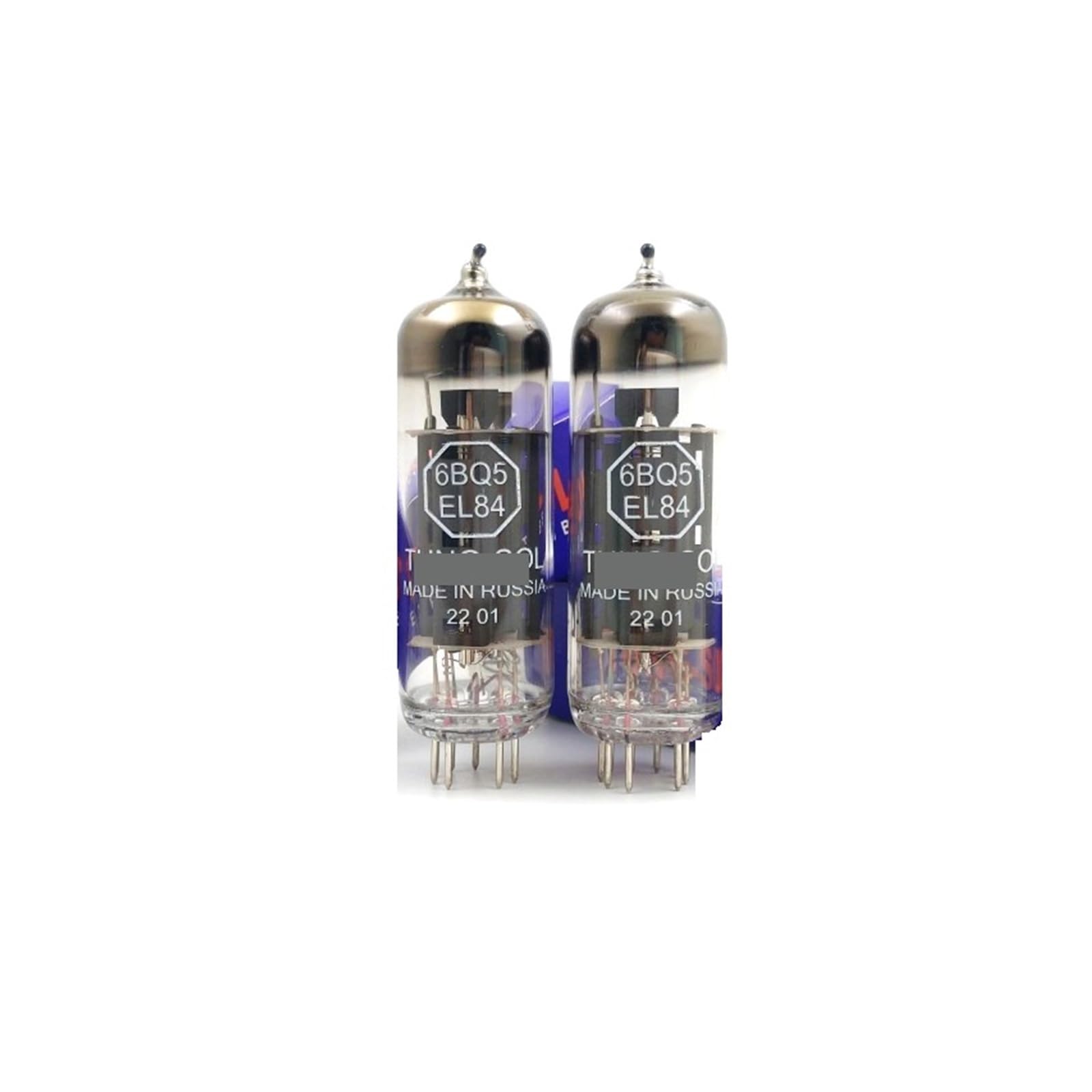 EL84 tube replaces EL84/6BQ5/6P14 vacuum tube, precision matched for amplifier(2 pcs)