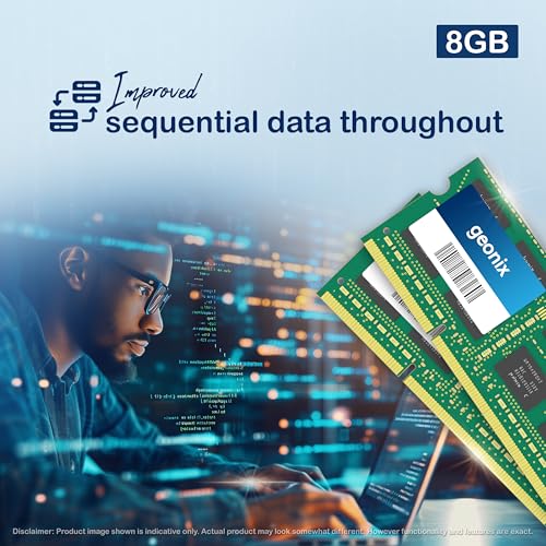 Image of Geonix 8GB DDR4 Laptop RAM 3200 Mhz, 5 Years Warranty