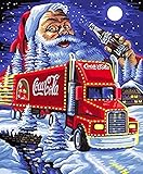 coca cola weihnachtsmann erfunden Ideale Dekorationen: Unser Diamantgemälde ist wunderschön gemacht und nicht leicht zu verblassen. Wenn es fertig ist, ist es eine großartige Dekoration, geeignet für Heim-, Café-, Restaurant- und Bürodekorationen.