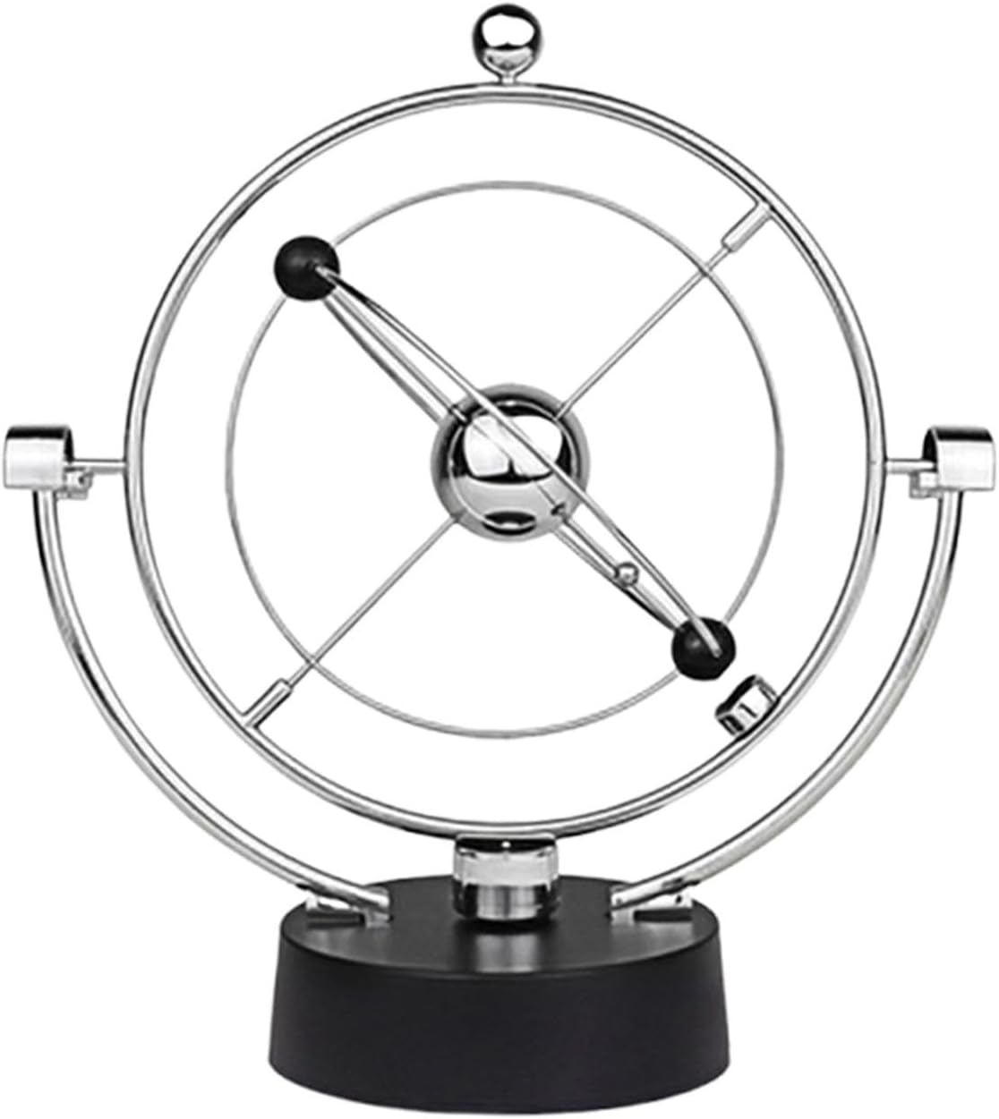 Motion Desktop Toy Decoration for Countertop Gift Centerpiece Black Base