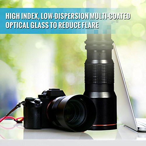 Big Mike’s High-Power 500Mm/1000Mm F/8 Manual Telephoto Lens For Nikon Dslr, Black #TOP2