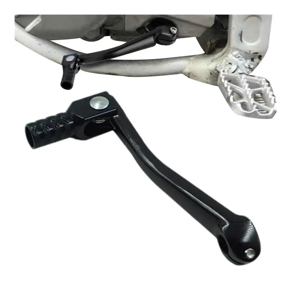 Lutfi Black Foot Gear Lever Foot Shifter Peg Folding Gear Lever For Motorcycle Shifter Lever On-Road Motorbikes Gear Outdoor Riding Motorcycle Modification