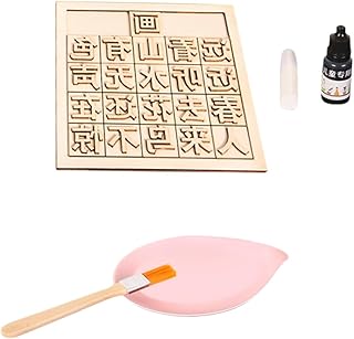 DIY Typography Tool Kit Educational Science Equipment for Movable Printing Blocks Craft Set Teaching Aids for Cognitive Development and Learning