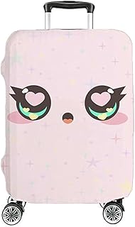 كافر ليكرا مميز لجميع شنط السفر متعدد الالوان شكل w5 مقاس S يناسب شنطة ارتفاعها : 48 -53سم و عرضها 32-36 سم عمقها 20-24سم من هوم برينت