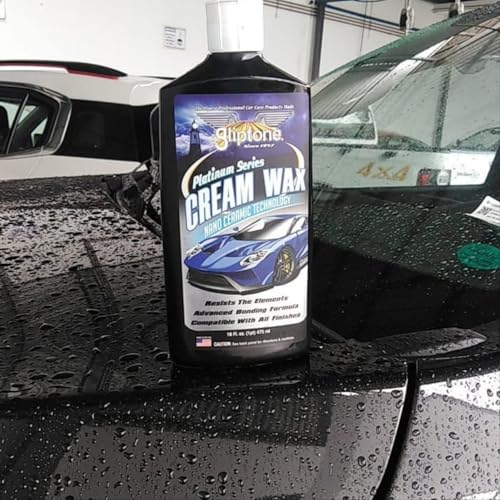 Gliptone Platinum Series Cera en Crema 16 oz para Autos miniatura 3