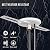 Five Star HDTV Antenna - 360° Omnidirectional Amplified Outdoor TV Antenna up to 150 Miles Indoor/Outdoor,RV,Attic 4K 1080P UHF VHF Supports 4TVs Installation Kit & Mounting Pole