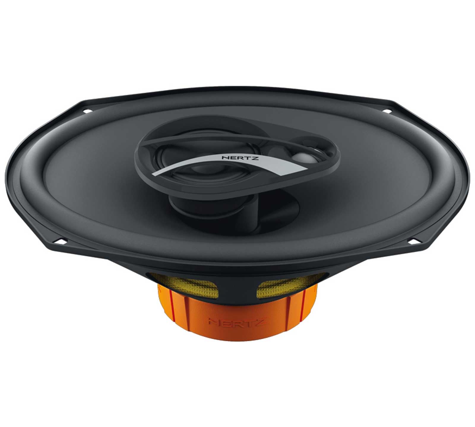 Hertz DCX 710.3 - Coppia di coassiali per auto a tre vie 7"x10" 300W
