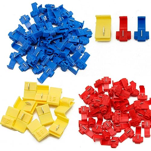 DMTI Kit 100 Conector Elétrico Derivação Emenda Cabo Fios Taplink