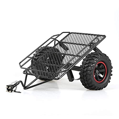 Goolrc Trailer Car Hopper Trail For 1/10 Traxxas Hsp Redcat Rc4Wd Tamiya Axial Scx10 D90 Hpi Rc Crawler Car Diy #TOP2