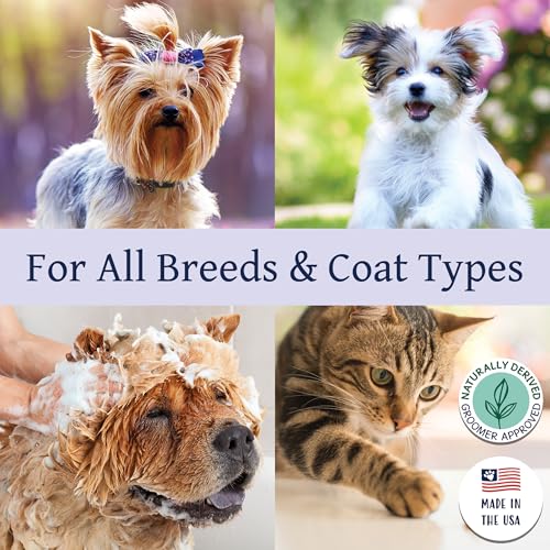 Image of Bobbi Panter Hypoallergenic Dog Shampoo Honey, Aloe Vera, Chamomile & Rosemary - Dye & Fragrance Free Natural Formula for Sensitive & Allergy Skin, Tear-Free, 30:1 Concentrate, 14 oz (Case of 12)