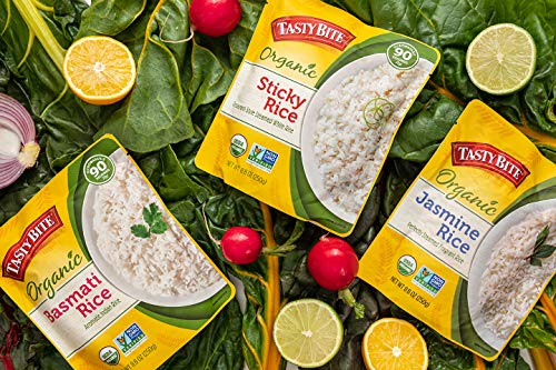 Tasty Bite Organic Basmati Rice, Microwaveable Cooked Rice, 8.8 Ounce (Pack Of 6) #TOP4