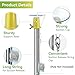 Dreyoo Light Bulb Changer for High Ceilings and Recessed Lights, Suction Cup Light Bulb Changer Compatible with DocaPole and Other Standard Threaded Extension Pole (Pole Not Included) (1 Pack)
