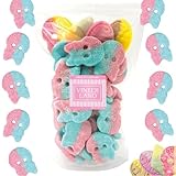 VINTERLAND - Bubs Dizzy Skulls Swedish Candy (1.2 Pounds) - Big Bubs Swedish Candy Skulls