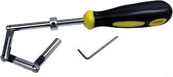Emergency Drop Key Elevator Door Key 3link Dou Emergency Tool (1, Yellow)
