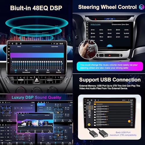 Navigation Android 14 pour Hyundai i30 : connectivité Bluetooth - 6