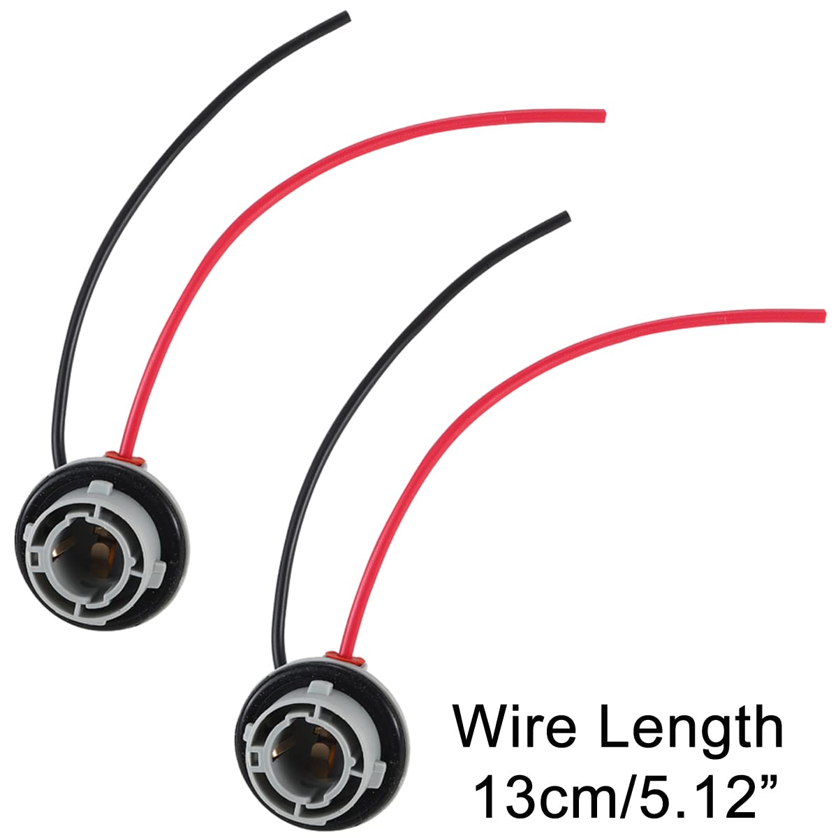 5 Connettori Portalampada Auto 3 Pin - Per Luci 1156 1157, Stop, Frecce, Retro - Foto 3