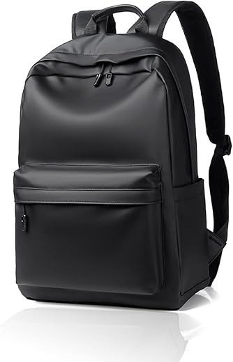 WALKENT 15.6″ Laptop Bags with Special Waterproof Silk Polyester Material for Office, College, Men & Women (Model Hazel, 20 Liters, Black)