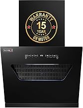 BLOWHOT 60cm 1500 m³/h Power Motion Sensor Kitchen Chimney with Installation Kit, Filterless Technology, Heat Auto Clean, 15-Year Motor Warranty by Blowhot - Divina S BAC MS