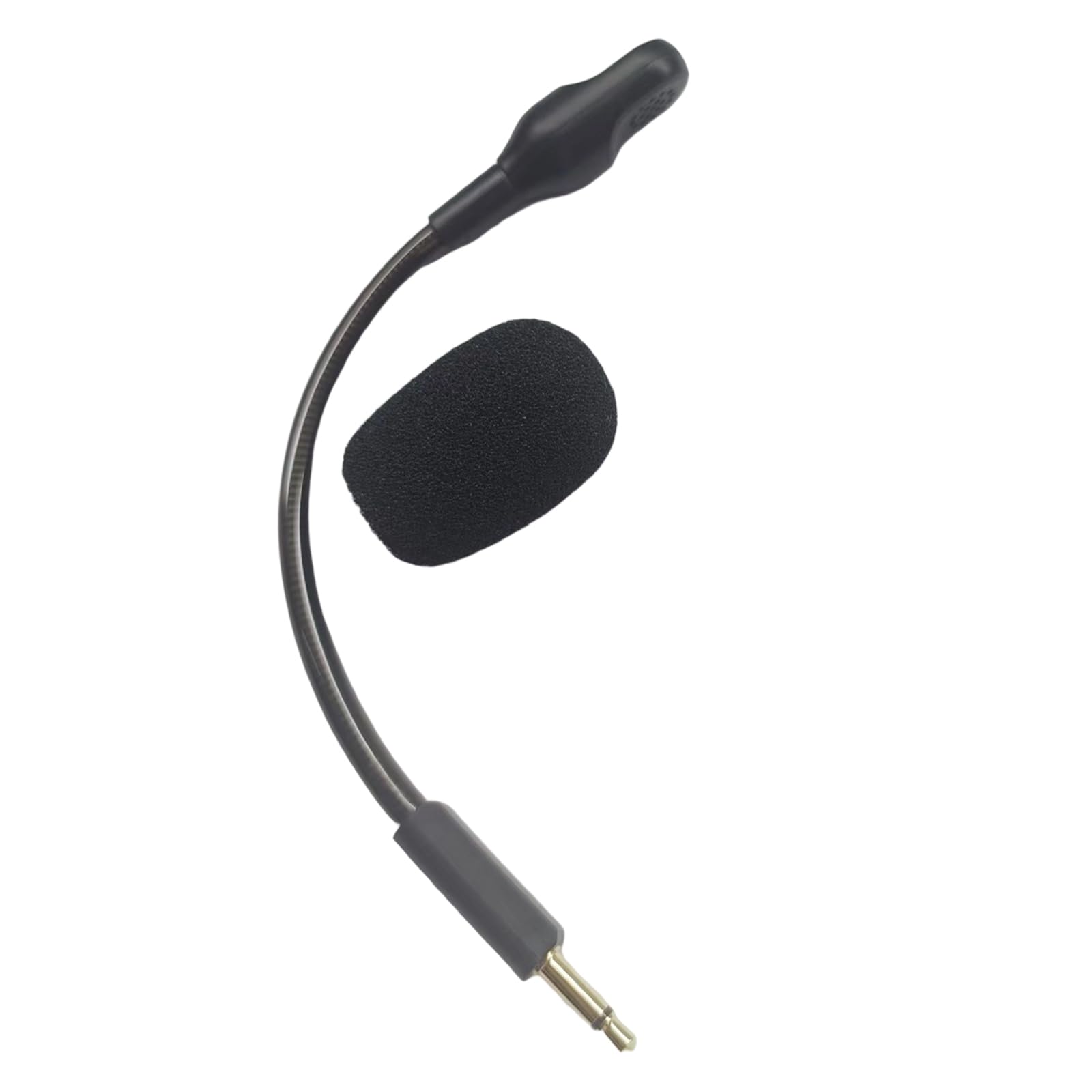 Kalttoy Detachable Microphone Boom for Dedicated Model Gaming Headphones Flexible Positioning Quick Release Design Mic Boom