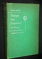 Thought and Experience in Prose B002W3MJPW Book Cover
