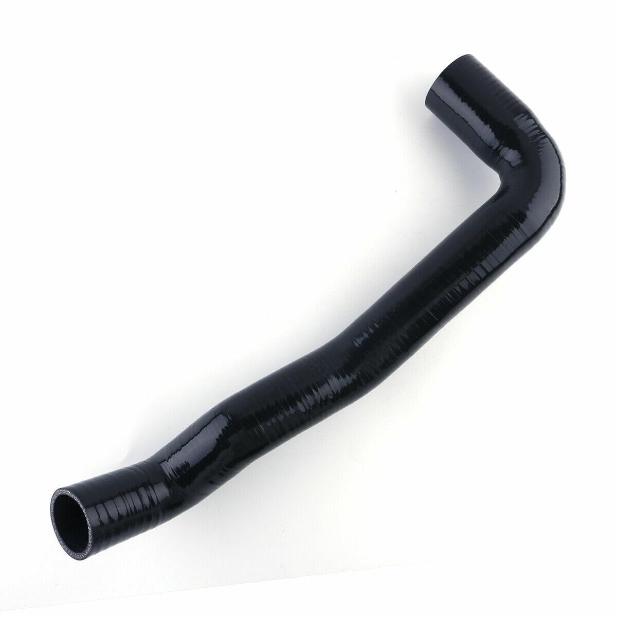 CMS 4-warstwowy silikonowy wąż do usuwania rezonatora intercoolera do Mini Cooper S R56 R57 R60... (czarny)