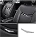NIUHURU Car Interior Bling Decal Accessories Seat backrest Decorate Compatible with Cadillac ATS XTS CT4 CT5 CT6 XT4 XT6 Rhinestoe Modification Accessories