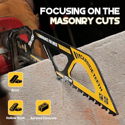TOLESA 12-Inch Carbide Masonry Blade