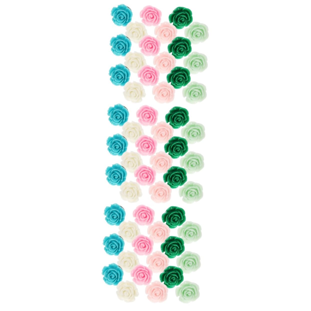 3 Set Di Puntine Da Disegno Multifunzione A Forma Di Fiore Puntine Da Disegno Delicate Per Uso Quotidiano Forniture Per Mappe 30 Pezzi*3