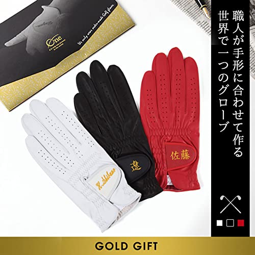 オーダーメイド ゴルフグローブ ホワイト/ゴールド Amazon | 【ゴールド】ゴルフグローブ [ゴールド] オーダー