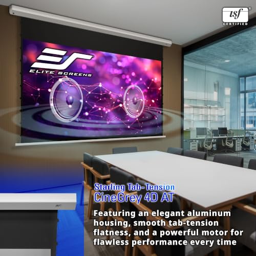 Image of Elite Screens 150 inch 16:9 Electric Motorized Projector Screen STT150XHD4AT