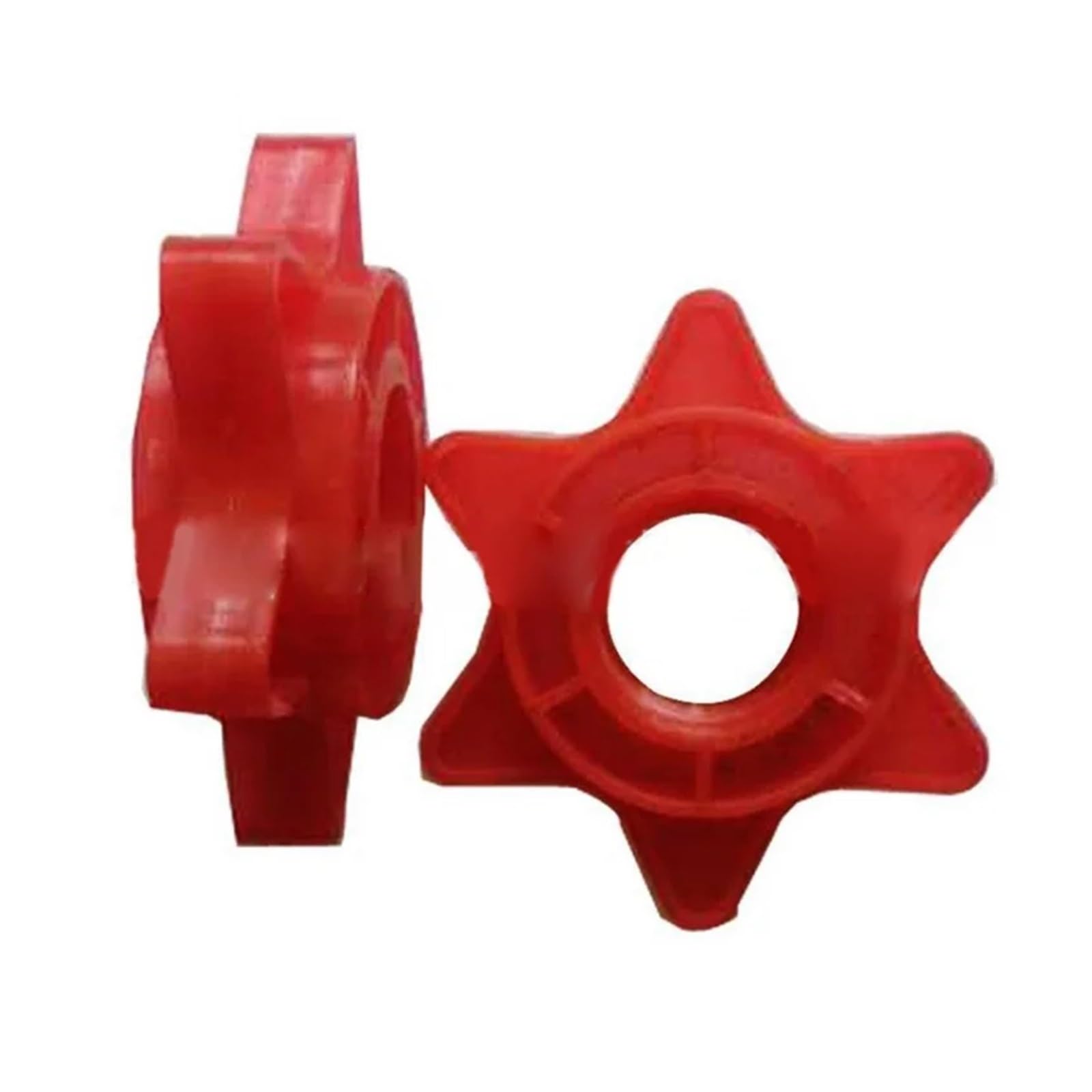 2pcs 25mm Dumbbells Safety Locks Dumbbell Nut Weight Check Nuts Barbell Bar Clips Spin Lock Collars Gym Fitness Equipment (Size : 2pcs Red B)