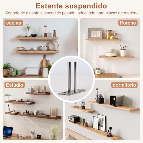 Ménsulas de metal para repisas 9 Imagen adicional