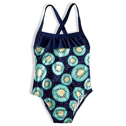 Maiô Fruta Kiwi, Tip Top, Kids Menina, Marinho, 4