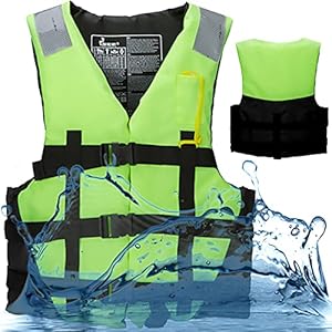 Reddingsvest Volwassen Drijfvermogen Vest Kinderen Duiken Training Ademend Licht 5mm Parel Katoen Drijfvermogen 15-100…