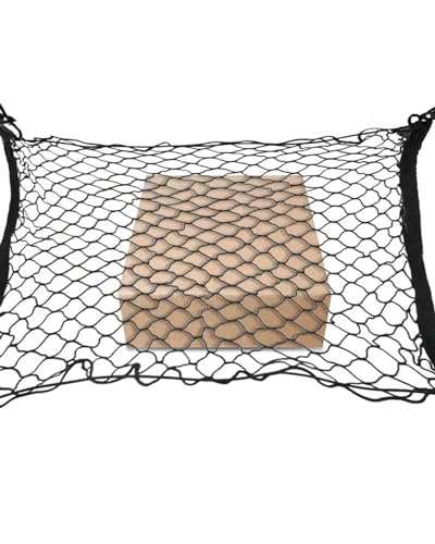 Filet de coffre de voiture extensible nylon élastique avec crochets