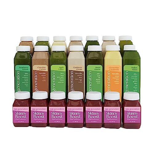 Raw Generation 7-Day Maintenance Program - Post-Cleanse Weight Management System | Natural Gut Detox | Sustainable Support of Cleanse Results | Improve Digestion & Eliminate Bloating