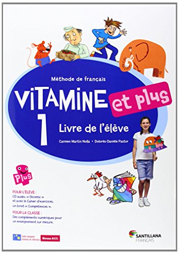 Portada de Vitamine et Plus 1 Eleve + Cd + Cd Dictionnaire