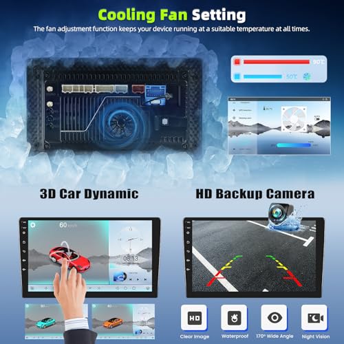Autoradio Qualcomm Android 15 pour Porsche Cayenne avec processeur 8 Core et DSP 3D