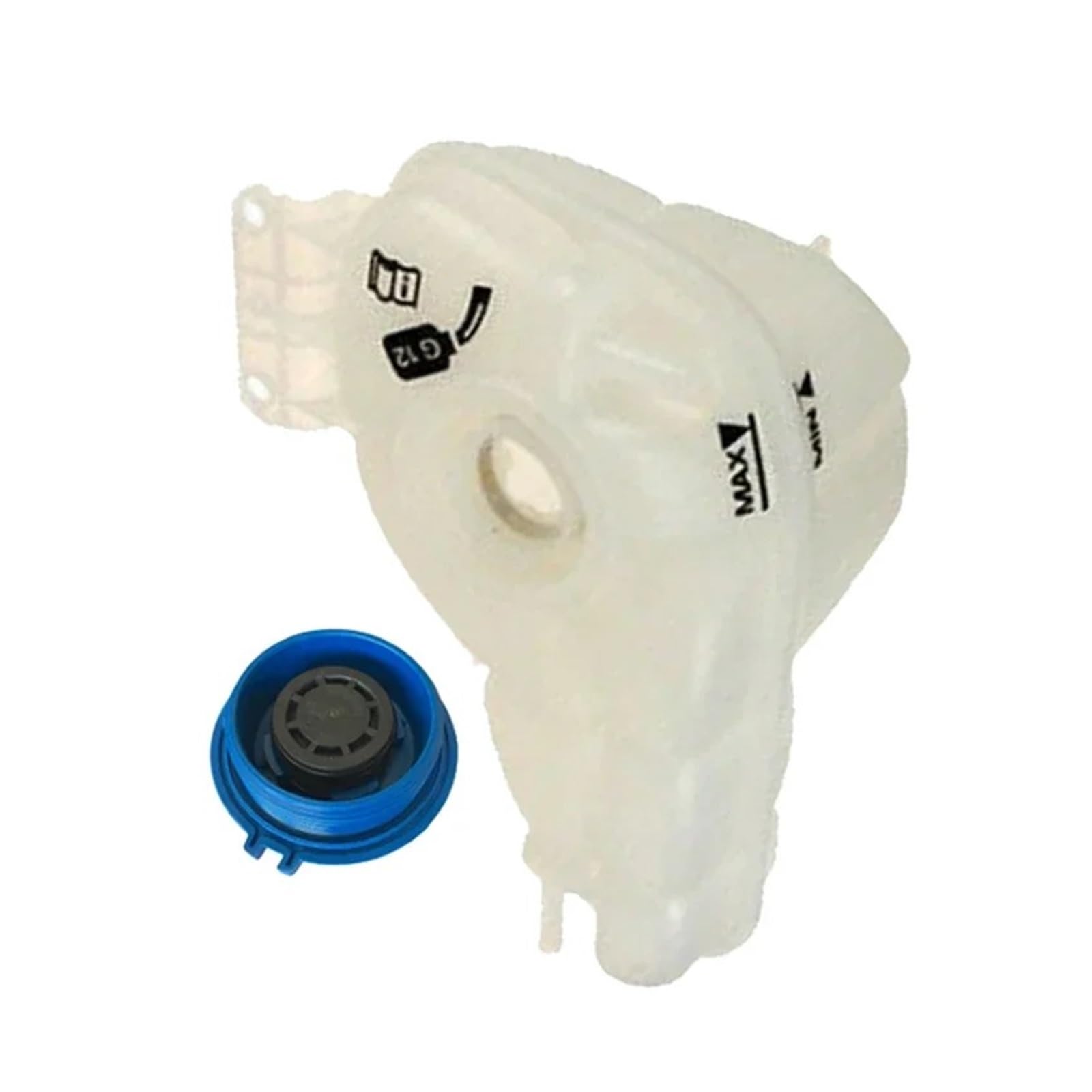 Dwtnmex With Cap Coolant Expansion Tank For A8 D3 S8 For Quattro 2004-2010 Engine Coolant Expansion Overflow Tank Reservoir 4E0121403g(With Cap)