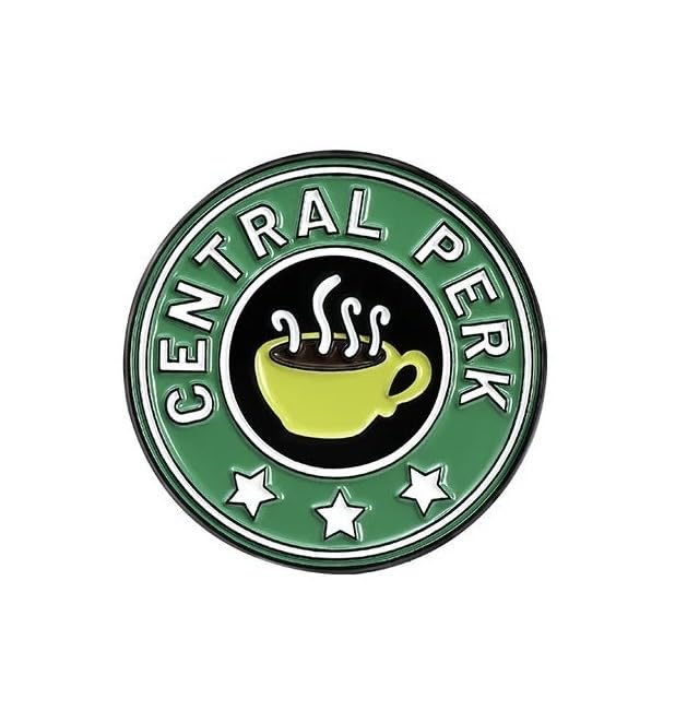 F.R.I.E.N.D.S. Series Central Perk Friends Enamel Pins Brooches SPN-XF404C