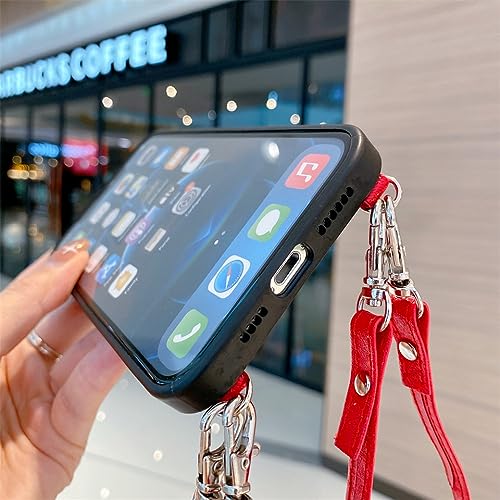 Coque cordon Samsung A32 4G rouge idéale pour vos sorties - 7