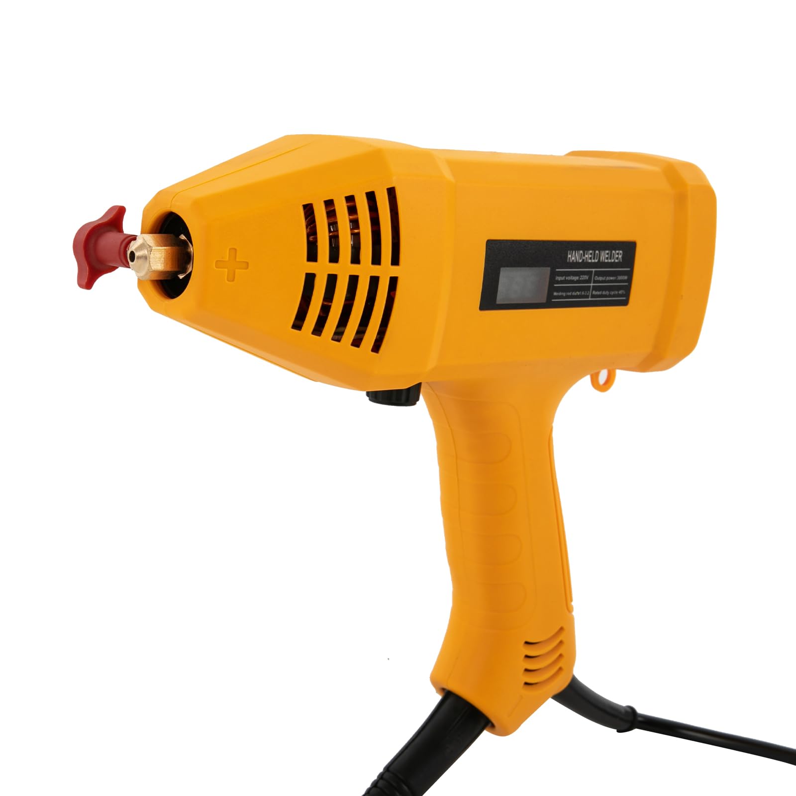 Ręczna spawarka 3000 W, przenośna spawarka cyfrowa, maszyna do obróbki blachy, nadaje się do budowy maszyn, obróbki blach i napraw samochodów