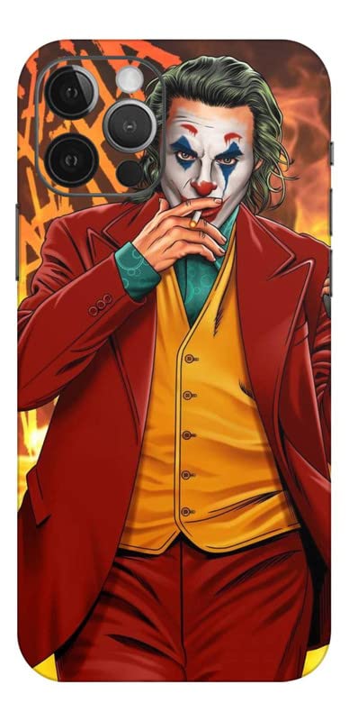 Image of Mobile Skin Sticker Compatible with Apple iPhone 12 Pro Skin Not Back Cover, Camera & Back Protector Mobile Skin Wrap; iPhone 12 PRO-KE-122