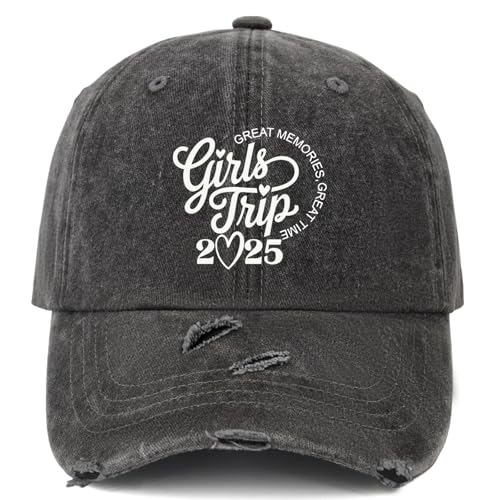Girls Trip 2025 Hat Men Vintage Mesh Baseball Cap for Summer - Main Image