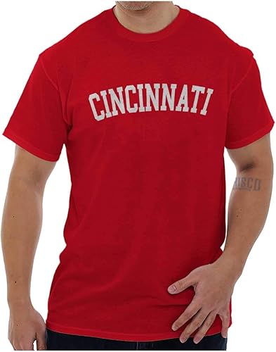 Cincinnati Ohio Tourist Souvenir OH Graphic Camiseta para hombre o mujer