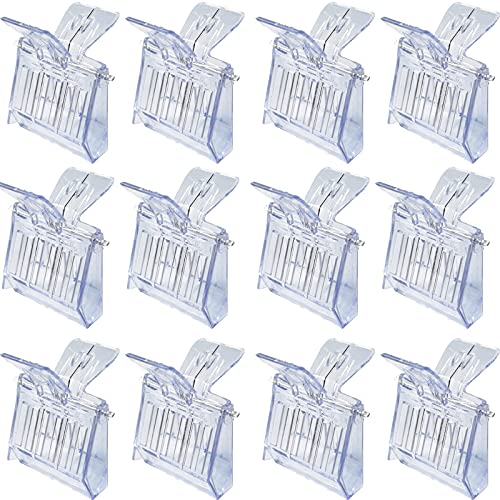 ROYHOO 12 Pieces Bee Queen Clip Plastic Clip Queen Bee Cage Catcher