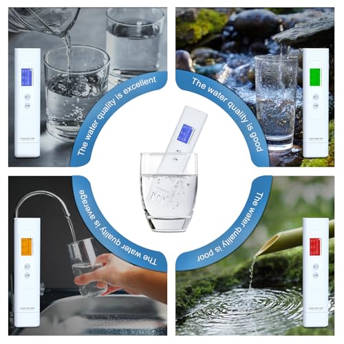 INFURIDER Water Tester, TDS Tester 6 in 1 Professional Digital Water Quality, COD/TOC/TDS/UV275/EC/Temp for Drinking, Tap, Well, Swimming Pool,Hydroponics, Aquarium, RO/DI System by INFURIDER - Image 4