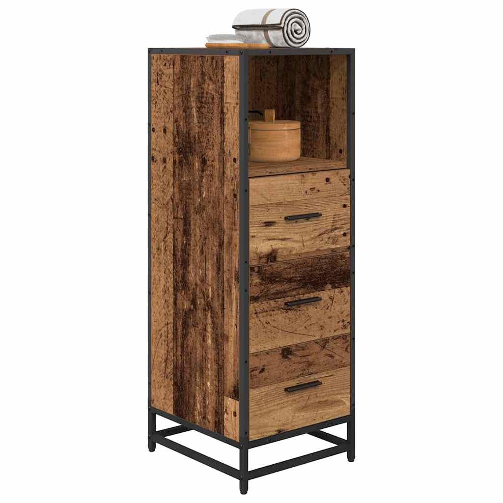 Juego de Muebles de Baño Madera Vieja 35 x 37,5 x 100 cm Madera Mecanizada