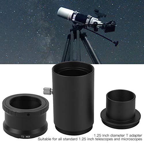 Telescope Extension Tube Adapter Ring Set For Sony E Mount Camera, 1.25In M42*0.75Mm Extension Tube Kit For T2 Mount Telescope #TOP2