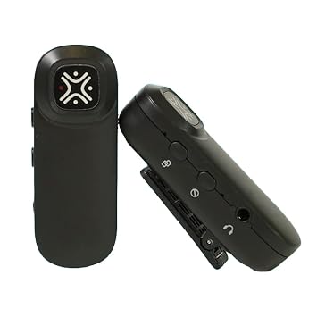 Xtreme Acoustics XAWL303 UHF Wireless Single Channel Collar Microphone for Mobile and Camera Recording with Monitoring for YouTube, Singing, Vlogging, Recording